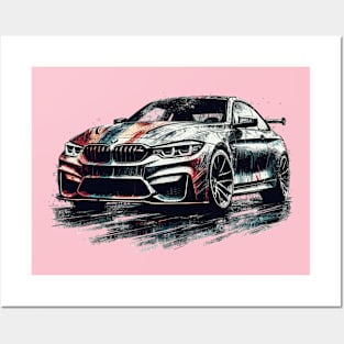 BMW M4 Posters and Art